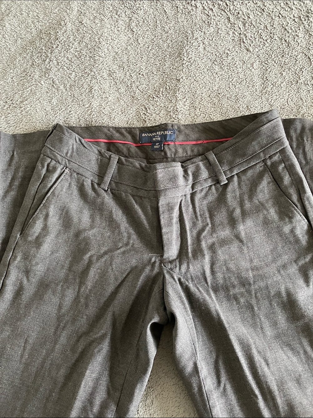 Banana Republic Women’s Charcoal Gray Dress Pants